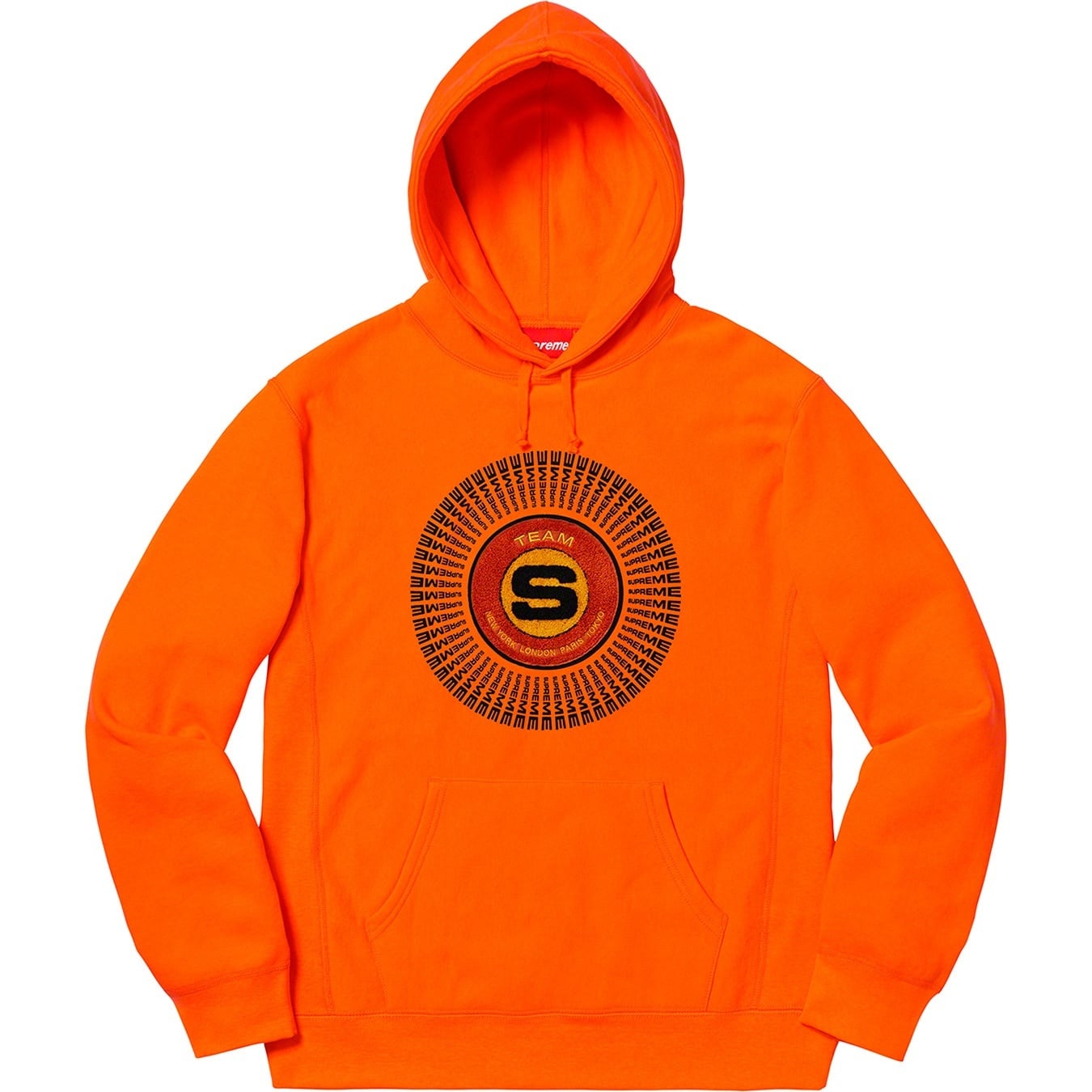 Chenille Appliqué Hooded Sweatshirt view 8
